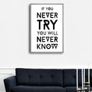 1 Pcs Black English alphabet symbols Printing Oil Painting Frameless Fashion