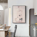 1 Pcs Cartoon Character Printing Oil Painting Frameless Fashion
