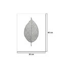 1 pc Black Leaf printing oil painting frameless Fashion