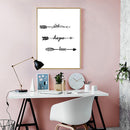 1Pc various black and white symbols printing oil painting frameless Simple Atmo