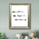 1Pc various black and white symbols printing oil painting frameless Simple Atmo