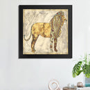 1Pc Zebras printing oil painting frameless Simple Atmosphere