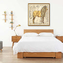 1Pc Zebras printing oil painting frameless Simple Atmosphere