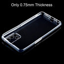 For OPPO Realme GT 5G 0.75mm Ultra-thin Transparent TPU Soft Protective Case (Transparent)