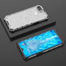 Shockproof Honeycomb PC + TPU Case for OPPO F9(Transparent)