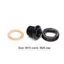 M15 M26 Replacement Parts Home DIY Crank Arm Bolt Self Extracting Road Bicycle