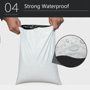 100 PCS Mailing Bag for Air Column Cushion Bag Packing, Size: 17 x 25+5 cm, Customize Logo & Design