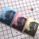 10 PCS Thermal Label Printer Paper Sticker for PAPERANG P1/ P2 / A6 , Size: 57 x 30 mm(Pink)