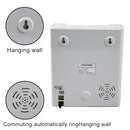 LCD Screen Electronic Time Clock Paper Card English Attendance Machine Punch Machine, Support Music Bell