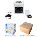 Electronic Time Clock Paper Card English Attendance Machine Punch Machine, Support Music Bell