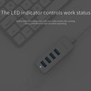ORICO W5P-U3-100 4-Port USB 3.0 Desktop HUB with 100cm Micro USB Cable Power Supply(Black)