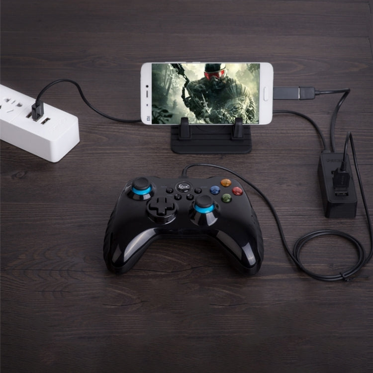 ORICO W5P-U3-100 4-Port USB 3.0 Desktop HUB with 100cm Micro USB Cable Power Supply(Black)