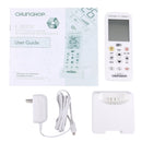 CHUNGHOP K-380EW WiFi Smart Universal LCD Air-Conditioner Remote Control with Holder, Support 2G / 3G / 4G / WiFi Network(White)