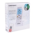 CHUNGHOP K-380EW WiFi Smart Universal LCD Air-Conditioner Remote Control with Holder, Support 2G / 3G / 4G / WiFi Network(White)