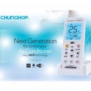 CHUNGHOP K-380EW WiFi Smart Universal LCD Air-Conditioner Remote Control with Holder, Support 2G / 3G / 4G / WiFi Network(White)