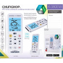 CHUNGHOP K-380EW WiFi Smart Universal LCD Air-Conditioner Remote Control with Holder, Support 2G / 3G / 4G / WiFi Network(White)