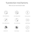 ORICO 6139U3 2.5 / 3.5 inch Transparent SATA to USB 3.0 Hard Drive Dock Station(Transparent)