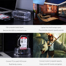 ORICO 6139U3 2.5 / 3.5 inch Transparent SATA to USB 3.0 Hard Drive Dock Station(Transparent)