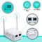 300Mbps Wireless-N Range Extender WiFi Repeater Signal Booster Network Router with 2 External Antenna, EU Plug(White)