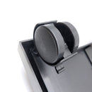 Computer Mainframe Host Adjustable Bracket with Wheel, Size: S(Black)