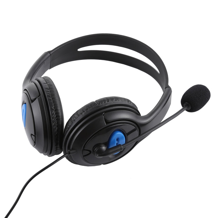 AMD-01 3.5mm Plug Noise Reduction Stereo Surround Wired Headset with Microphone for Computer, PS4