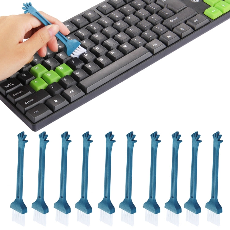 10 PCS Mini Multipurpose Window Groove Keyboard Dust Track Cleaning Brush