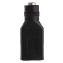 USB Female to 5.5 x 2.1mm Female Plug Adapter Connector