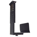 Universal PC Case Holder CPU Stand Hanging Adjustable Computer Mainframe Host Bracket, 300-500mm Height Adjustable, 145-245mm Width Adjustable(Black)