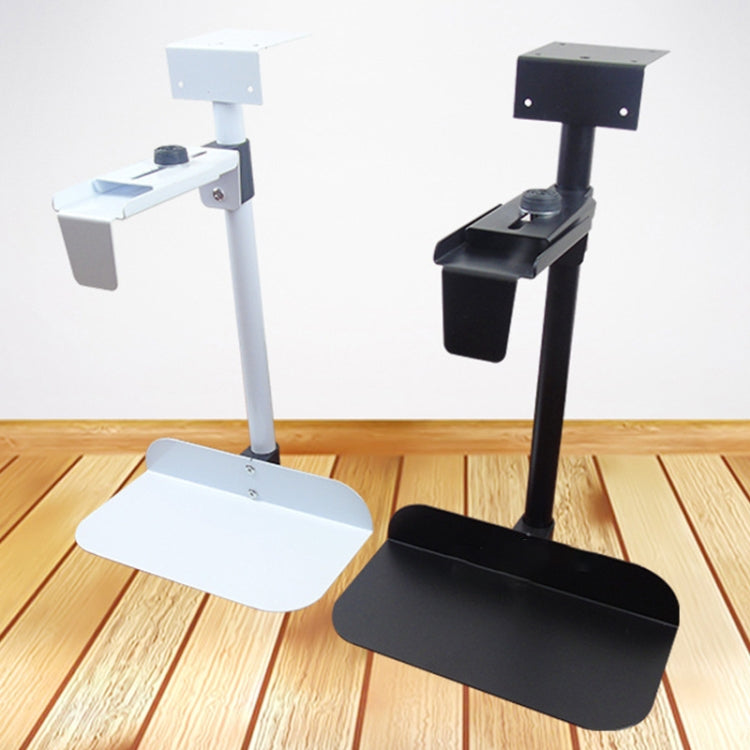 Universal PC Case Holder CPU Stand Hanging Adjustable Computer Mainframe Host Bracket, 100-430mm Height Adjustable, 135-230mm Width Adjustable(Black)