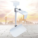 Universal PC Case Holder CPU Stand Hanging Adjustable Computer Mainframe Host Bracket, 100-430mm Height Adjustable, 135-230mm Width Adjustable(White)