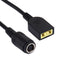 Big Square Female (First Generation) to 7.9 x 5.5mm Female Interfaces Power Adapter Cable for Laptop Notebook, Length: 10cm