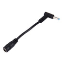 4.5 x 3.0mm Bent Male to 5.5 x 2.1mm Female Interfaces Power Adapter Cable for Laptop Notebook, Length: 10cm