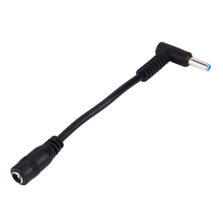 4.5 x 3.0mm Bent Male to 5.5 x 2.1mm Female Interfaces Power Adapter Cable for Laptop Notebook, Length: 10cm