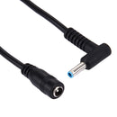 4.5 x 3.0mm Bent Male to 5.5 x 2.1mm Female Interfaces Power Adapter Cable for Laptop Notebook, Length: 10cm