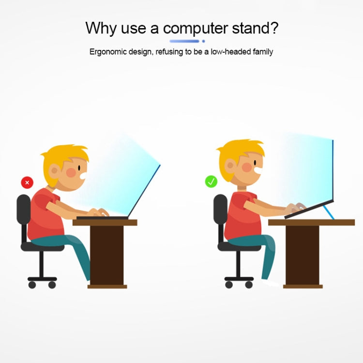 Build-in Magnetic Design Adjustable Automatic Adsorption Laptop PU Stand(Pink)