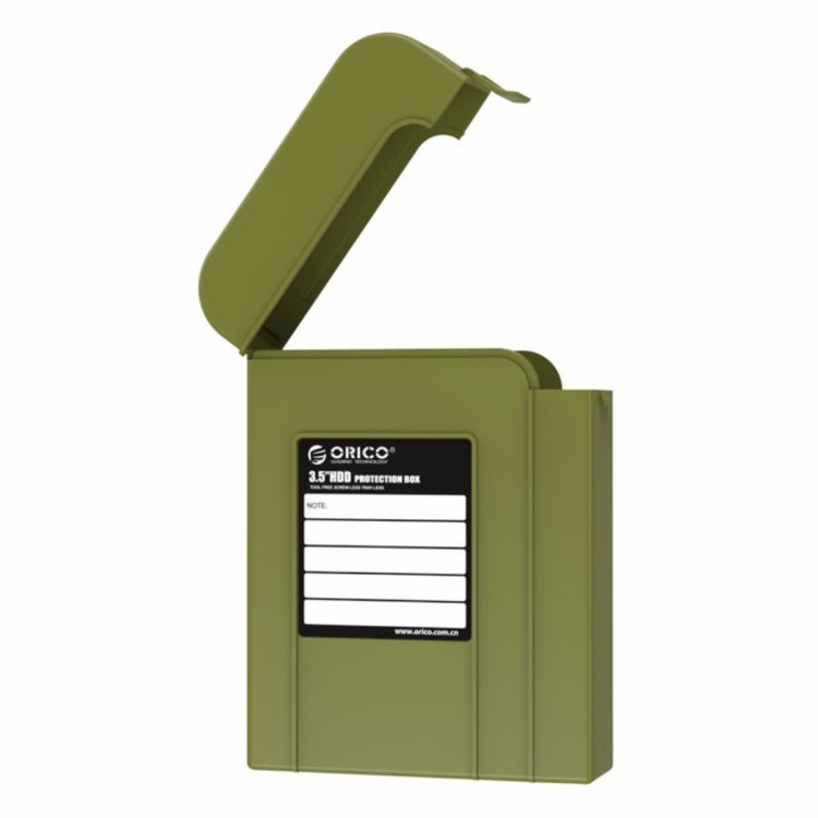 ORICO PHI-35 3.5 inch SATA HDD Case Hard Drive Disk Protect Cover Box(Army Green)