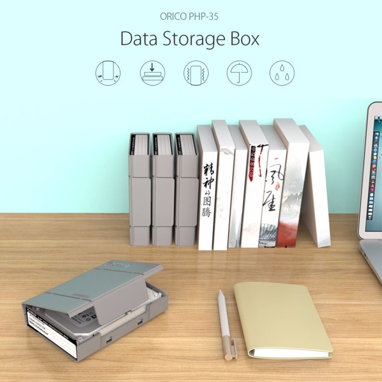 ORICO PHP-35 3.5 inch SATA HDD Case Hard Drive Disk Protect Cover Box(Blue)