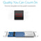 ORICO MSA-U3 USB3.0 Micro-B Aluminum External Storage Enclosure Hard Disk Box for 50mm x 30mm M-SATA SSD(Silver)