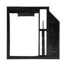 Universal 9 / 9.5mm SATA3 Hard Disk Drive HDD Caddy Adapter Bay Bracket for Notebook(Black)