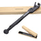 NEXSTAND Portable Adjustable Foldable Desk Holder Stand for Laptop / Notebook, Suitable for: More than 11.6 inch(Black)