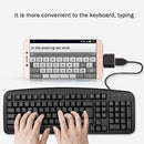 [HK Warehouse] Plastic USB-C / Type-C Male to USB 2.0 Female OTG Data Transmission Charging Adapter