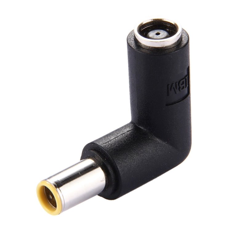 DC 7909 Male to DC 7909 Female Connector Power Adapter for Lenovo ThinkPad IBM Laptop Notebook, 90 Degree Right Angle Elbow