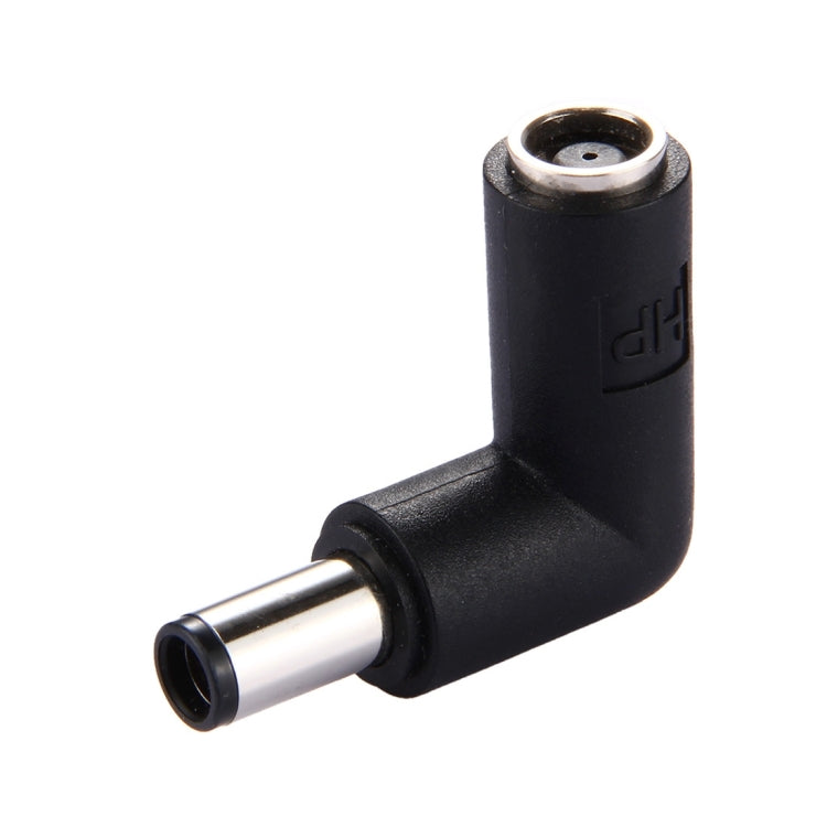 DC 7406 Male to DC 7406 Female Connector Power Adapter for HP Laptop Notebook, 90 Degree Right Angle Elbow