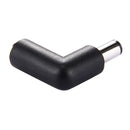 DC 7406 Male to DC 7406 Female Connector Power Adapter for HP Laptop Notebook, 90 Degree Right Angle Elbow
