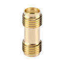 SMA Female to SMA Female Connector Adapter(Gold)