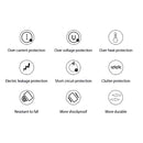 ORICO 2139U3-CR USB3.0 Transparent External Hard Disk Box Storage Case for 9.5mm 2.5 inch SATA HDD / SSD