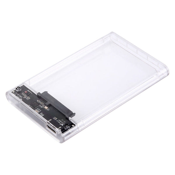 ORICO 2139U3-CR USB3.0 Transparent External Hard Disk Box Storage Case for 9.5mm 2.5 inch SATA HDD / SSD
