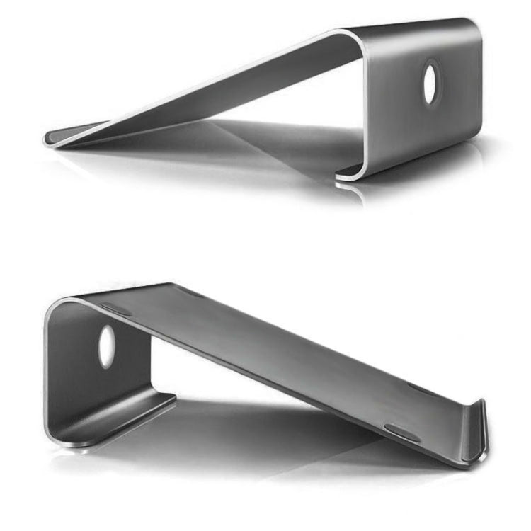 Aluminum Cooling Stand for Laptop, Suitable for Mac Air, Mac Pro, iPad, and Other 11-17 inch Laptops (Grey)