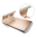 Aluminum Cooling Stand for Laptop, Suitable for Mac Air, Mac Pro, iPad, and Other 11-17 inch Laptops (Gold)