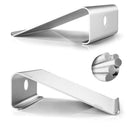 Aluminum Cooling Stand for Laptop, Suitable for Mac Air, Mac Pro, iPad, and Other 11-17 inch Laptops (Silver)